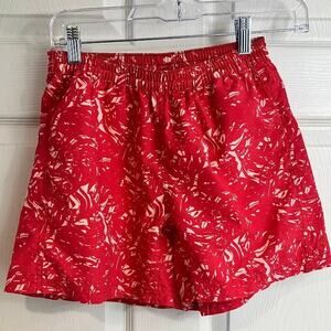The North Face Hiking 5” Shorts Lightweight Red Pink Hybrid Utility Shorts XS